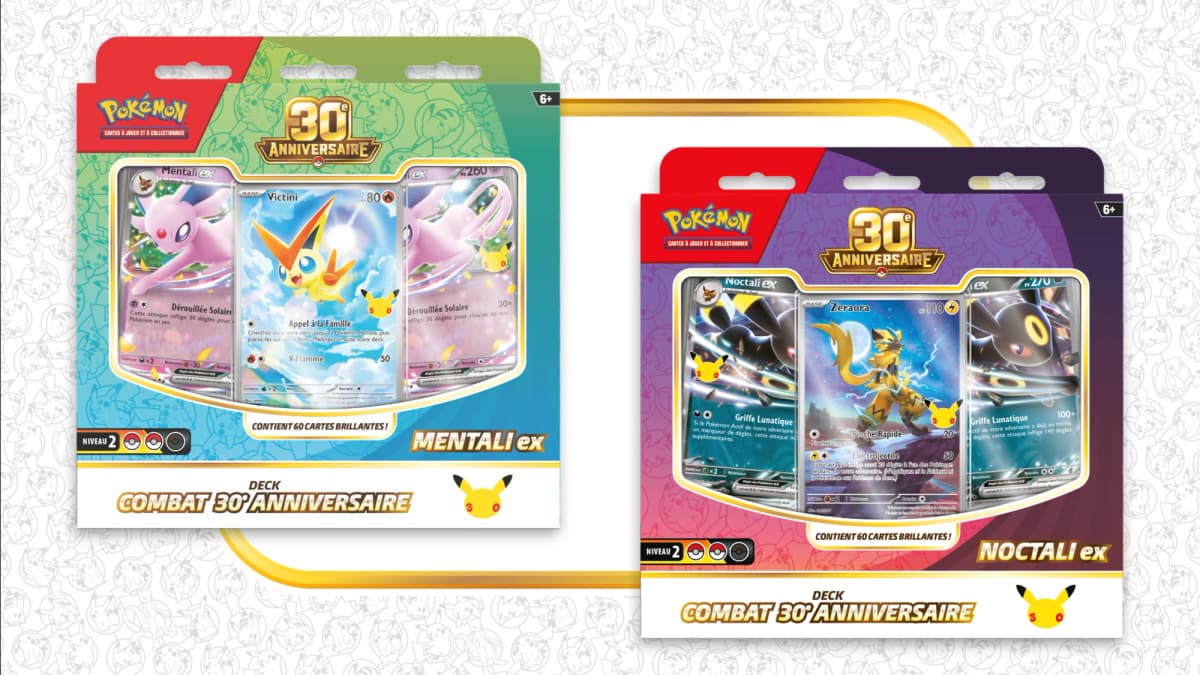 JCC Pokémon : Decks Combat 30e Anniversaire