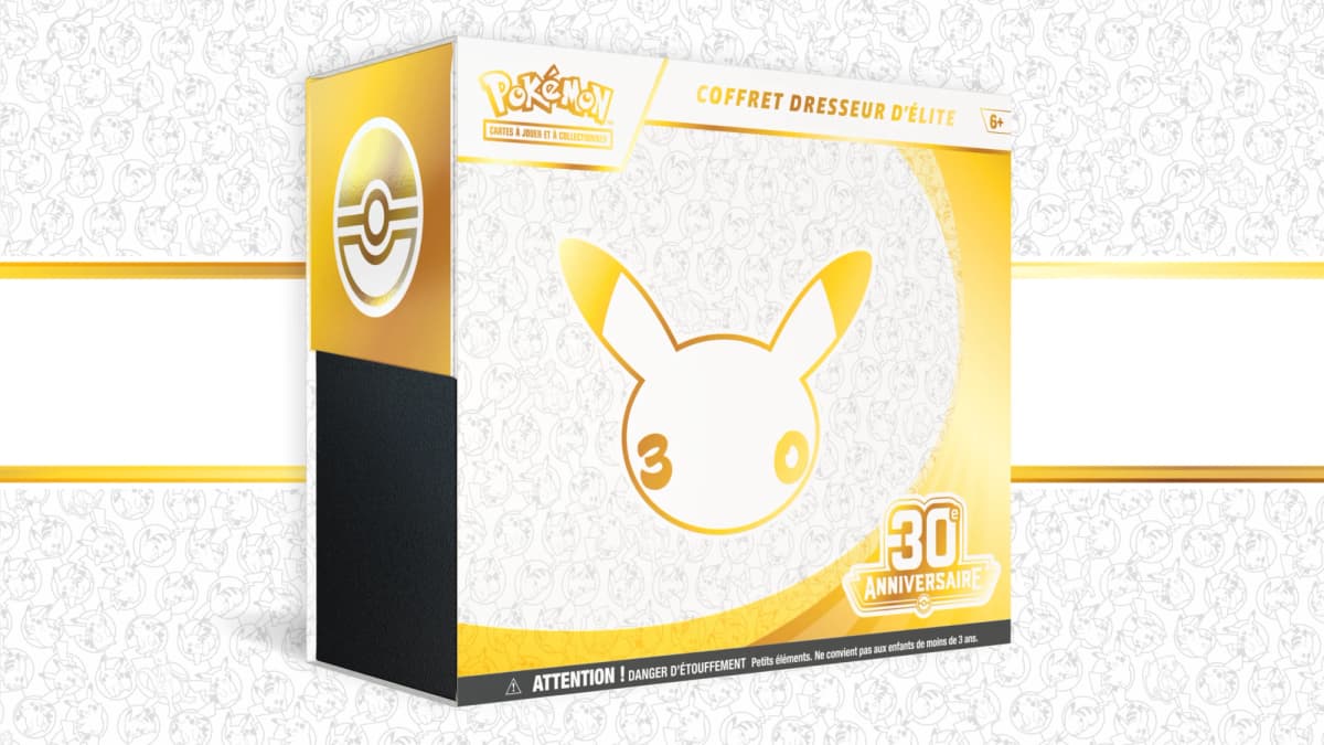 JCC Pokémon : Coffret Dresseur d’élite 30e Anniversaire