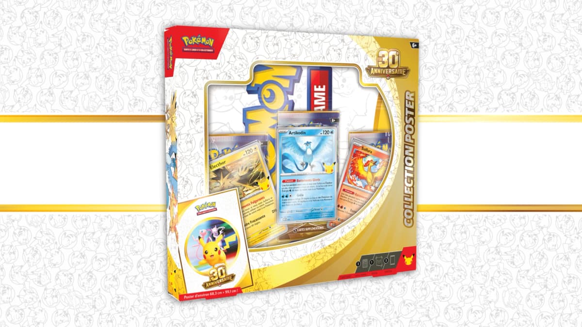 JCC Pokémon : Collection poster 30e Anniversaire